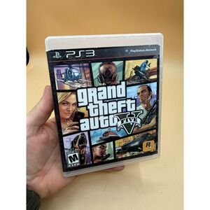 Grand Theft Auto V GTA 5 Sony PlayStation 3 PS3 Rockstar Games Action Adventure